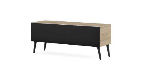 Meuble TV Meliconi Umea 120 Beige et Noir