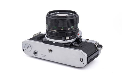 Canon A-1 Noir – Appareil Photo Reflex 35mm Avec Posemètre, Testé Et Joints Neufs