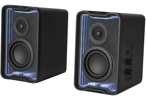Haut-parleurs Edifier 2.0 Sans fil et filaire 30W avec Bluetooth et éclairage RGB - Image 3