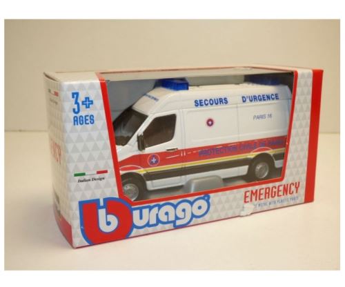 BBURAGO Voiture  Mercedes Benz Sprinter Police Fran&ccedil;aise 