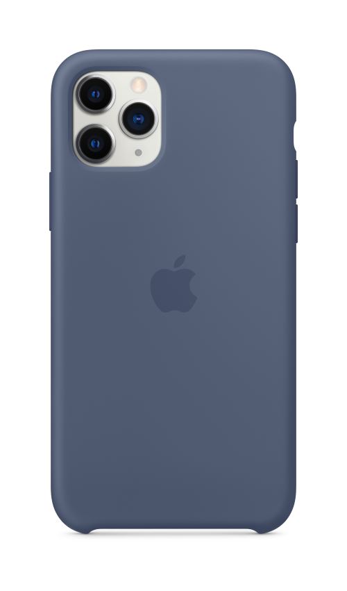 Coque en Silicone pour iPhone 11 Pro Bleu d'Alaska