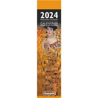 Calendrier Marque-Pages Pictura 2024 Gustav Klimt
