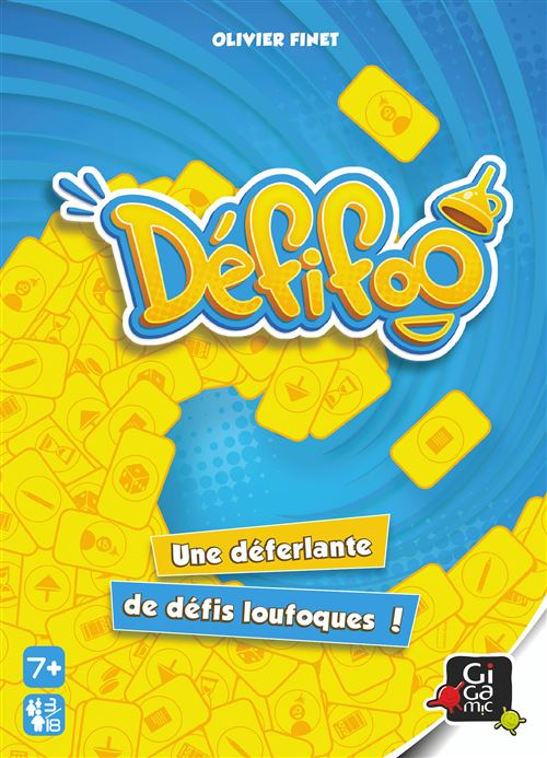 Jeu d'ambiance Gigamic Defifoo État correct -  reconditionné disponible sur Fnac