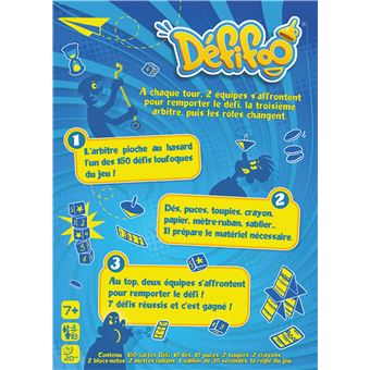 Jeu d'ambiance Gigamic Defifoo