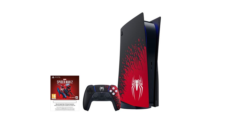 Façades PS5 Slim Tunisie – Édition Spider-Man 2 | Game World Couleur Edition Spider Man