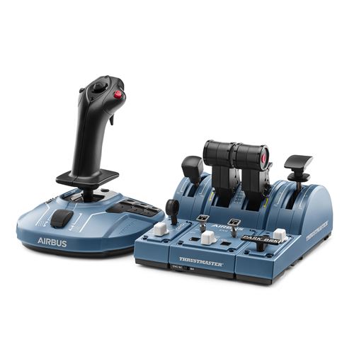 ThrustMaster TCA Captain Pack Airbus Edition - Joystick en gaspook - met bekabeling - voor PC