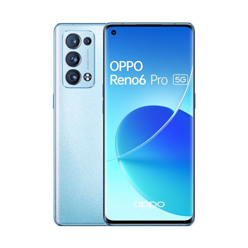 Acheter Smartphone Oppo Reno 6 Pro 6,55"" 5G 256 Go Double SIM Bleu État correct - 189,00 € Smartphone Oppo Reno 6 Pro 6,55"" 5G 256 Go Double SIM Bleu État correct - Oppo reconditionné disponible sur Fnac