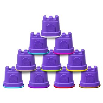 Pâte à modeler pour enfant Kinetic Sand Coffret Recharges 10 couleurs