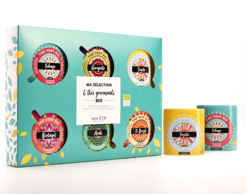 Coffret Terre D'oc 6 Thés gourmands Bio