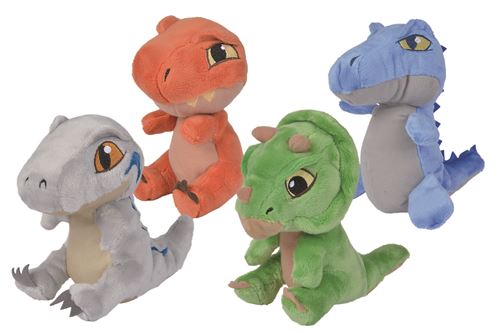 Peluche Universal Dinosaures 18 cm Modèle aléatoire