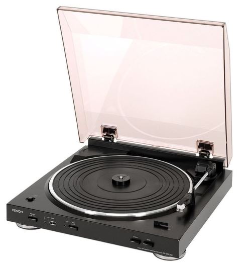 Magnifique platine vinyle denon dp 37f acajou + cellule mc dl 110