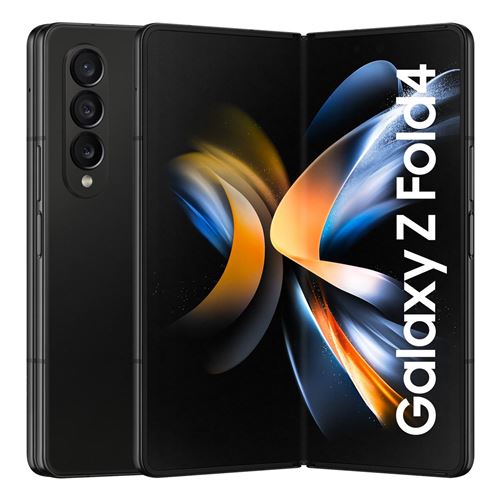 Smartphone Samsung Galaxy Z Fold4 5G 7.6"" Double nano SIM 1 To Noir État correct - Samsung reconditionné disponible sur Fnac