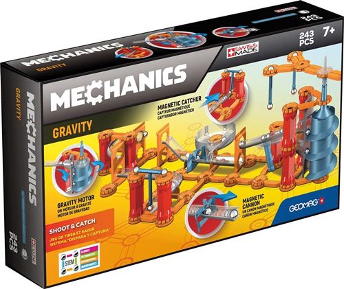 Jeu de construction de 243 pièces Geomag Gravity
