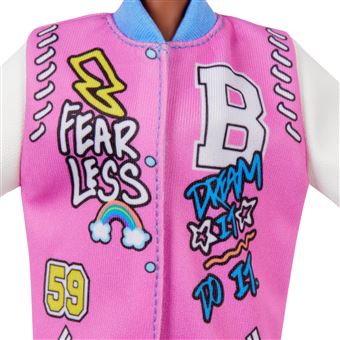 Poupée Barbie Fashionistas veste baseball