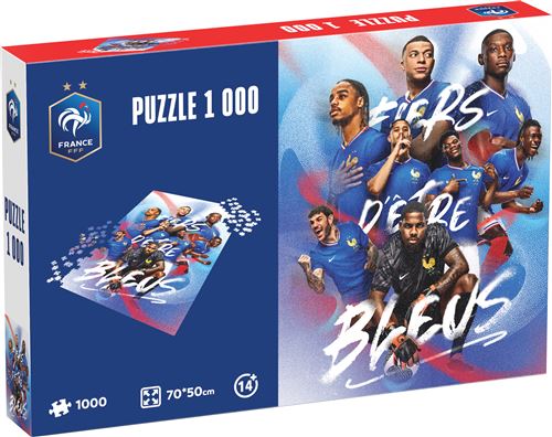 Puzzle 1000 pièces Megableu FFF - vue 1