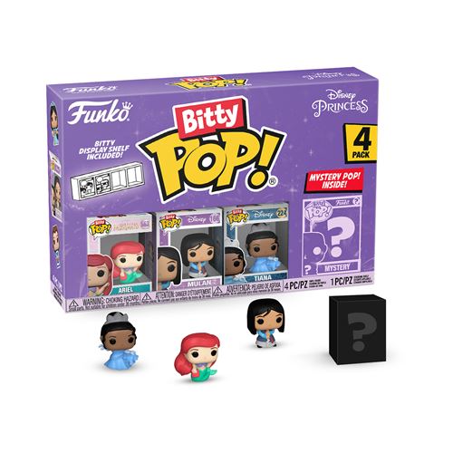 Pack 4 figurines Funko Bitty Pop Disney Princess Ariel État correct - Funko reconditionné disponible sur Fnac