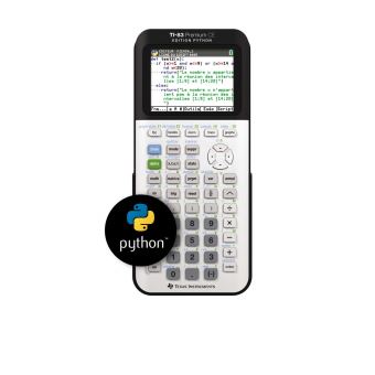 Calculatrice graphique Texas Instruments TI‑83 Premium CE Edition Python -  Calculatrice