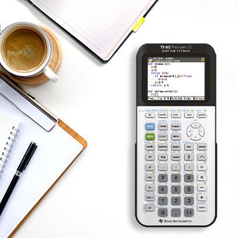 TEXAS INSTRUMENTS TI-83 Premium CE Edition Python – Calculatrice graphique  – Mode examen
