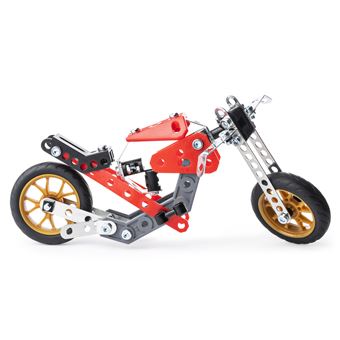 Jeu de construction Meccano Voiture et moto 5 modèles