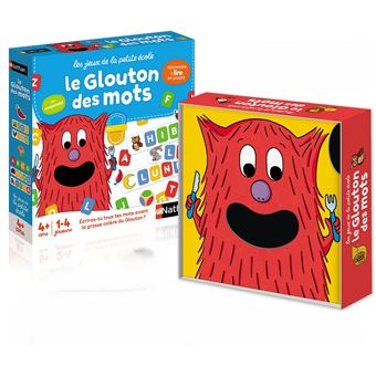 Jeu éducatif Nathan Le glouton des mots - 1