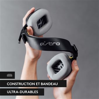 Casque gaming filaire Astro A10 2e génération pour Playstation et PC Noir