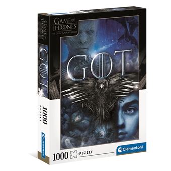 Puzzle 1000 pièces Clementoni Games of Thrones