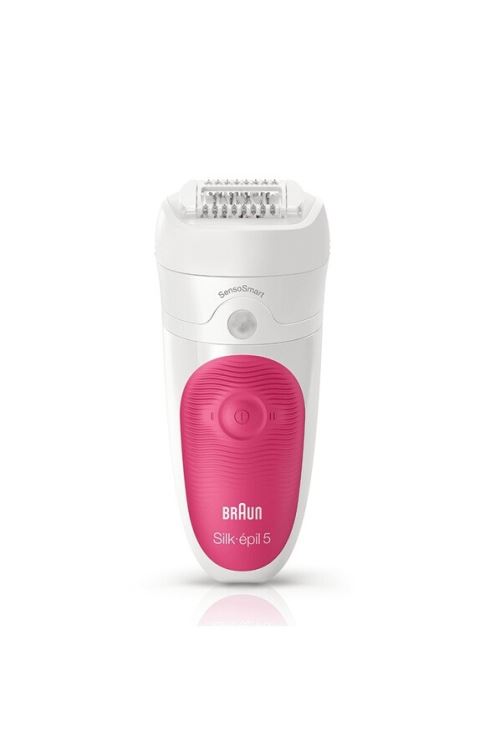 Epilateur électrique Braun Silk Epil 5-500 SensorSmart Blanc et Rose
