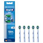 Pack de 5 brosses à dents électriques Oral B Pro Precision Clean Blanc