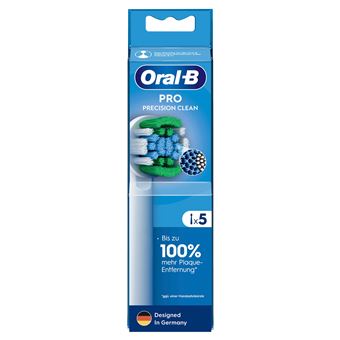 Pack de 5 brosses à dents électriques Oral B Pro Precision Clean Blanc