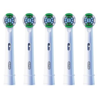 Pack de 5 brosses à dents électriques Oral B Pro Precision Clean Blanc