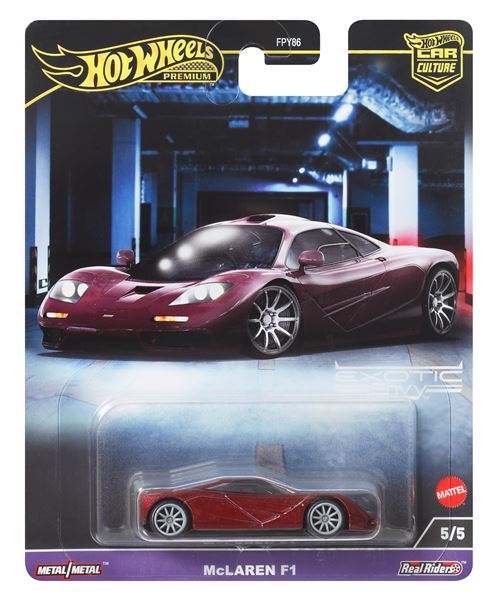 Hot Wheels Véhicules Circuit Légends (Modèles aléatoires) - Petite Voiture - 3 ans et + FPY86