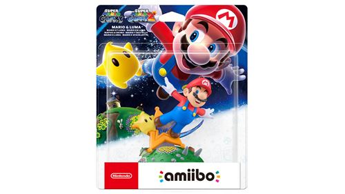 Pack Figurines Amiibo Mario et Luma