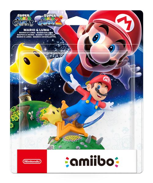Pack figurine amiibo Mario et Luma - vue 2