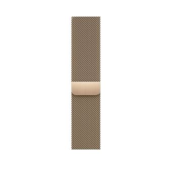 Boucle Milanaise Apple pour Apple Watch 45 mm Doré - 1