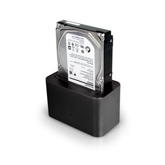 Disque dur externe HDD - 3,5 - 4 To - USB 3.0 - noir - PEARL