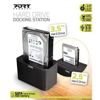 20€ sur Inateck Dock Disque durs USB 3.0 pour SATA de 2,5/3,5 SSD