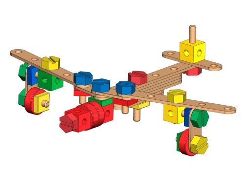 Melissa and doug building set on sale