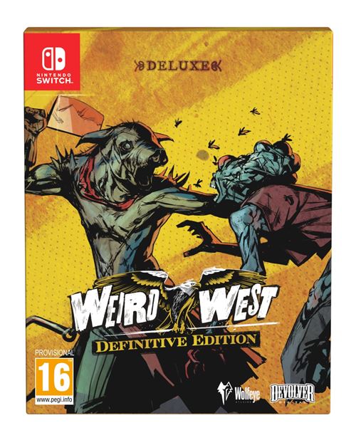 Pochette avant du jeu Weird West: Definitive Edition Deluxe Nintendo Switch