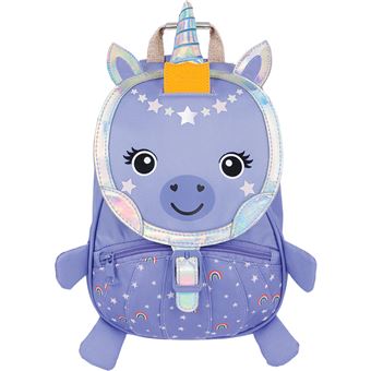 Sac à dos scolaire L'école des Tann's Licorne Violet