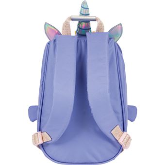 Sac à dos scolaire L'école des Tann's Licorne Violet