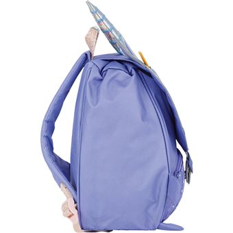 Sac à dos scolaire L'école des Tann's Licorne Violet