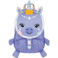Cartable Scolaire Viquel EXOTIC 38 Cm - Dos Moussé, Bandes Réfléchissantes, 2 Compartiments - Pour École Primaire (Rose) - 11