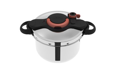 Cocotte faitout marmite Seb ClipsoMinut' Terracotta 7,5L Gris et Noir