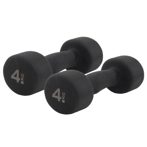 Haltère néoprène 2 x 4 kg Casall Noir
