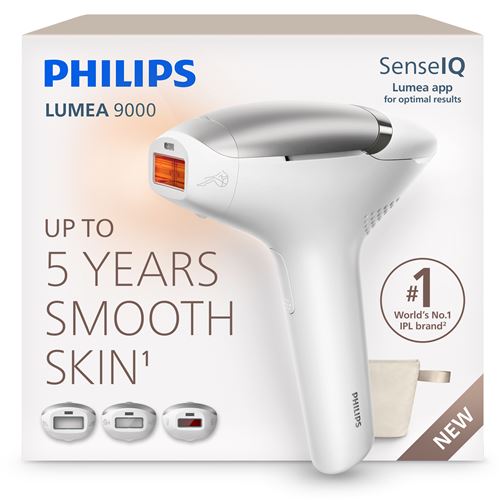 Epilateur à Lumière Pulsée Philips Bri936/00 Blanc Argenté