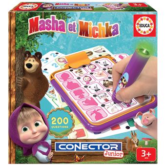 Jeu éducatif Educa Masha et Michka Conector Junior