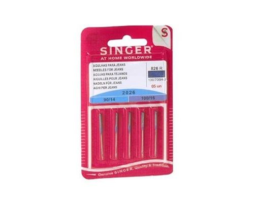 Lot de 5 aiguilles Singer 826 Jeans