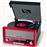 CD Muse MT-110 RD Microsysteem Rood en Zwart met Vynil Plaat_1