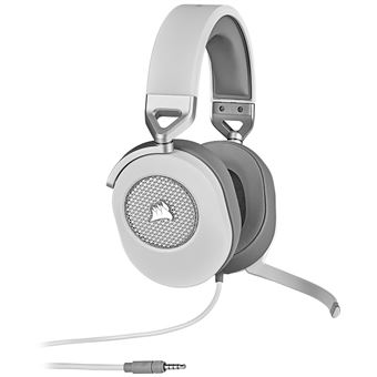 Micro-casque Gaming circum-aural filaire HS65 Surround Blanc