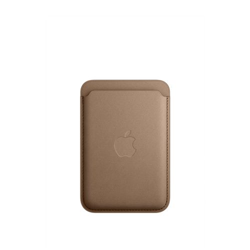 Apple Porte-Cartes En Tissage Fin Pour iPhone Avec Magsafe Taupe